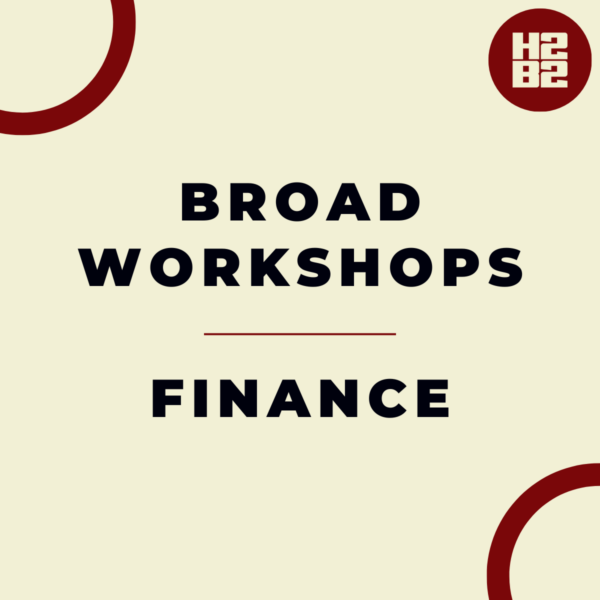 BROAD Finance - In Person - PreRegistration 1